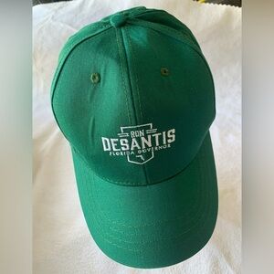 New Ron Desantis Keep Florida Free Trucker Hat White Snap Back Adjustable
